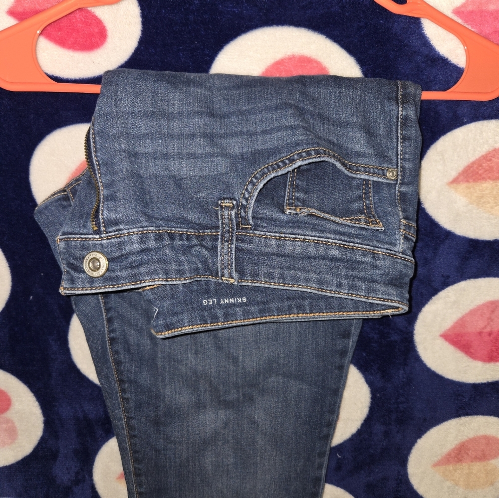 Women's Blue Skinny Jeans